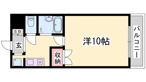 広畑駅 徒歩8分 1階の物件間取画像